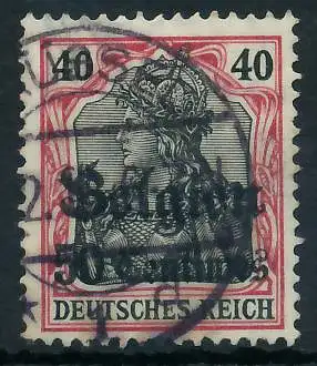 BES. 1WK LANDESPOST BELGIEN Nr 5I gestempelt 44311A