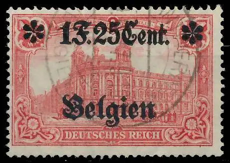 BES. 1WK LANDESPOST BELGIEN Nr 23II gestempelt 44335E