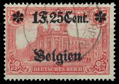 BES. 1WK LANDESPOST BELGIEN Nr 23II gestempelt 443382