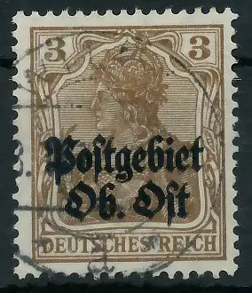 BES. 1WK PG OBER OST Nr 2a gestempelt 44344E