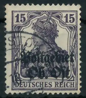 BES. 1WK PG OBER OST Nr 7b gestempelt 4434E6