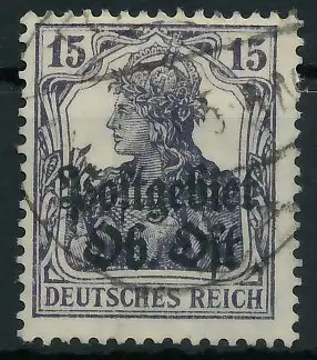 BES. 1WK PG OBER OST Nr 7b gestempelt 4434E2