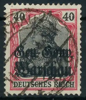 BES. 1WK D-POST IN POLEN Nr 15b gestempelt 443662