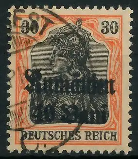 BES. 1WK D-MV RUMÄNIEN Nr 12 gestempelt 4436EA