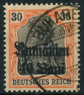 BES. 1WK D-MV RUMÄNIEN Nr 12 gestempelt 4436F2