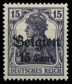 BES. 1WK LANDESPOST BELGIEN Nr 16bII postfrisch 44371A