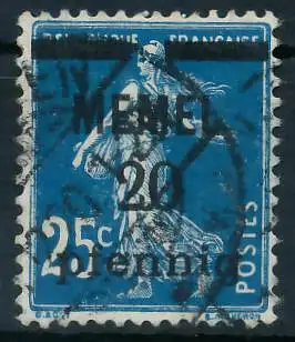 MEMEL 1920 Nr 20b gestempelt 44773A