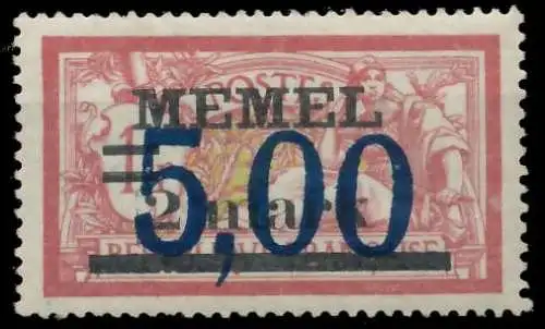 MEMEL 1922 Nr 51 ungebraucht 447AA6