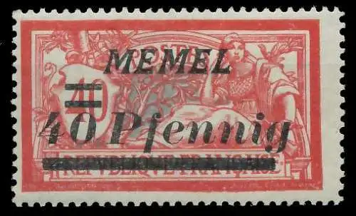 MEMEL 1922 Nr 60 postfrisch 447C0E