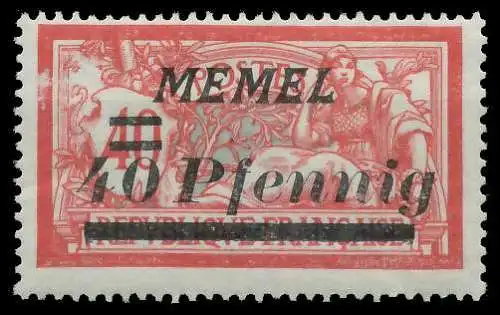 MEMEL 1922 Nr 60 postfrisch 447C0A