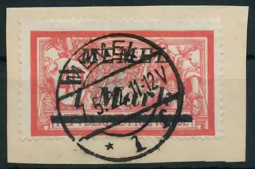 MEMEL 1922 Nr 64 zentrisch gestempelt Briefst³ck 447CF6