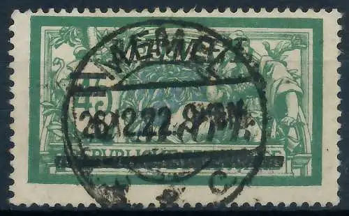 MEMEL 1922 Nr 88IV zentrisch gestempelt 452D76