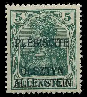 ALLENSTEIN Nr 1 postfrisch 453136