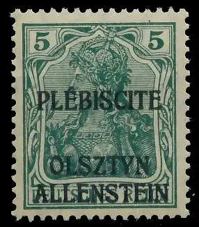 ALLENSTEIN Nr 1 postfrisch 45313A