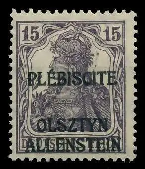 ALLENSTEIN Nr 3 postfrisch 4532C2