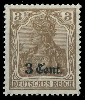 BES. 1WK ETAPPE WEST Nr 1 ungebraucht 45A4CA