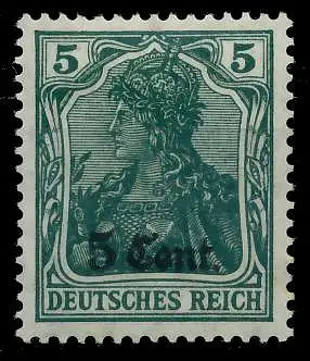 BES. 1WK ETAPPE WEST Nr 2c ungebraucht 45A50E