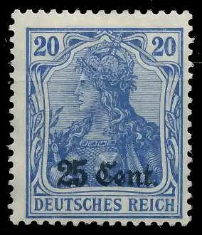 BES. 1WK ETAPPE WEST Nr 6c ungebraucht 45A5EA