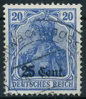 BES. 1WK ETAPPE WEST Nr 6c gestempelt 45A5E6