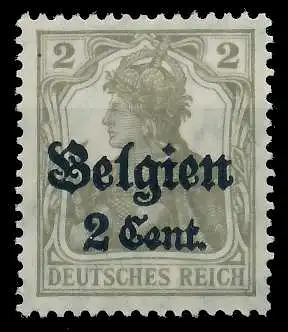 BES. 1WK LANDESPOST BELGIEN Nr 10 postfrisch 45A696