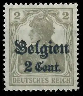 BES. 1WK LANDESPOST BELGIEN Nr 10 postfrisch 45A69A