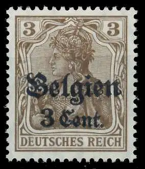 BES. 1WK LANDESPOST BELGIEN Nr 11aI postfrisch 45A6C6