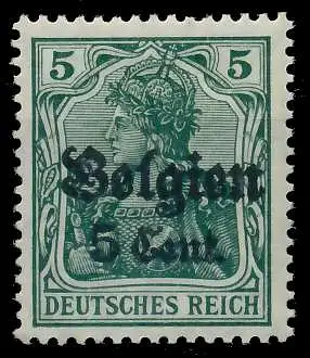 BES. 1WK LANDESPOST BELGIEN Nr 12Ia postfrisch 45A6E6