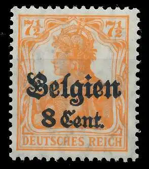 BES. 1WK LANDESPOST BELGIEN Nr 13aI postfrisch 45A722