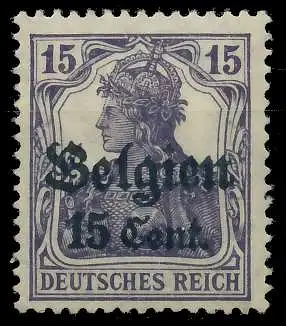 BES. 1WK LANDESPOST BELGIEN Nr 16bI ungebraucht 45A782