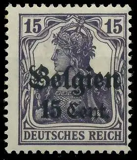 BES. 1WK LANDESPOST BELGIEN Nr 16bI ungebraucht 45A77A