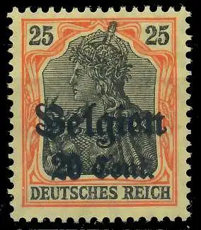 BES. 1WK LANDESPOST BELGIEN Nr 17 postfrisch 45A78E