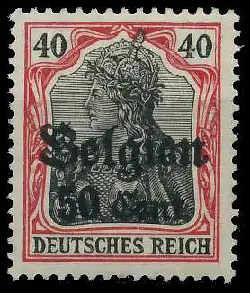 BES. 1WK LANDESPOST BELGIEN Nr 20a postfrisch 45A832