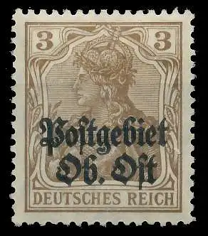 BES. 1WK PG OBER OST Nr 2a ungebraucht 45A98A