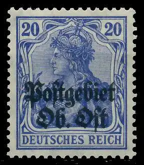 BES. 1WK PG OBER OST Nr 8a ungebraucht 45AA22