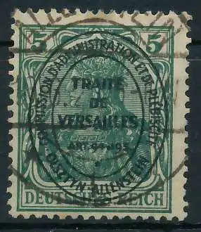 ALLENSTEIN Nr 15 gestempelt 45AADE