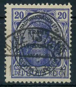 ALLENSTEIN Nr 19b gestempelt 45AB4E