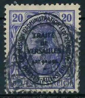 ALLENSTEIN Nr 19b gestempelt 45AB56