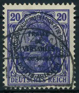 ALLENSTEIN Nr 19b gestempelt 45AB5A