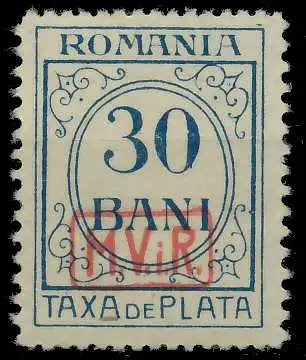 BES. 1WK D-MV RUMÄNIEN PORTO Nr 4 ungebraucht 462CA2