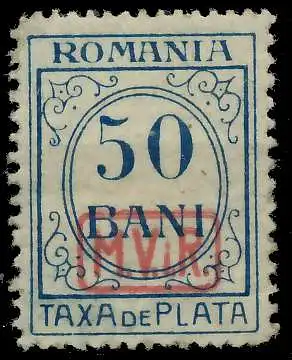 BES. 1WK D-MV RUMÄNIEN PORTO Nr 5 postfrisch 462CC6