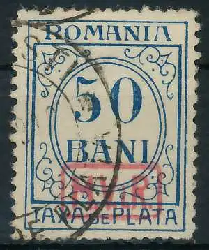 BES. 1WK D-MV RUMÄNIEN PORTO Nr 5 gestempelt 462DC6