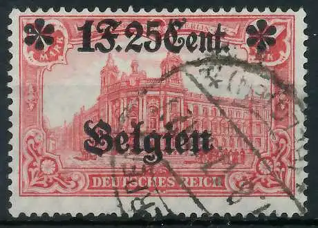 BES. 1WK LANDESPOST BELGIEN Nr 23II gestempelt 462E96