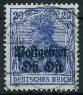 BES. 1WK PG OBER OST Nr 8a gestempelt 462EB2