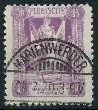 MARIENWERDER Nr 37 gestempelt 472C02