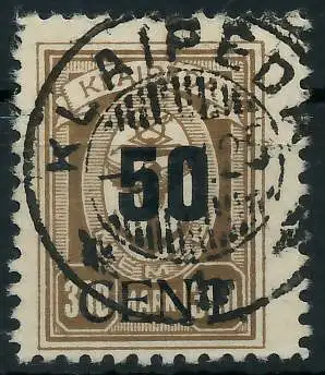 MEMEL 1923 Nr 198 gestempelt gepr. 472DF6
