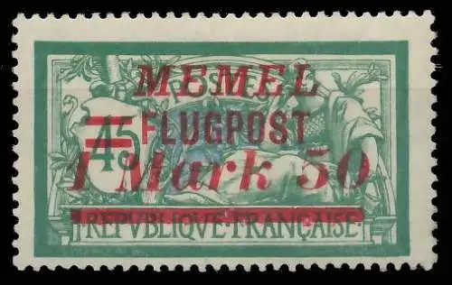 MEMEL 1922 Nr 101 ungebraucht gepr. 472FE6