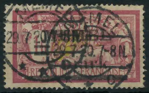 MEMEL 1920 Nr 28x gestempelt gepr. 47301A