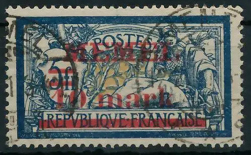 MEMEL 1920 Nr 32II gestempelt gepr. 47302E