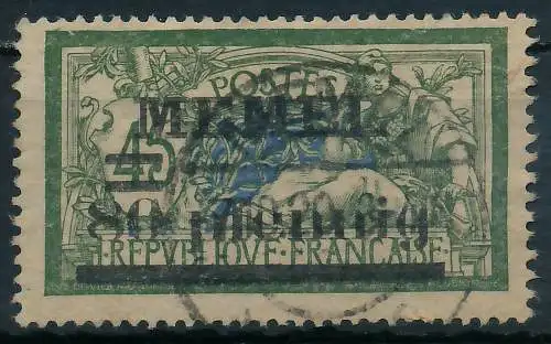 MEMEL 1920 Nr 25a gestempelt gepr. 473042