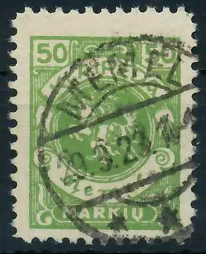 MEMEL 1923 Nr 145 gestempelt gepr. 47311A